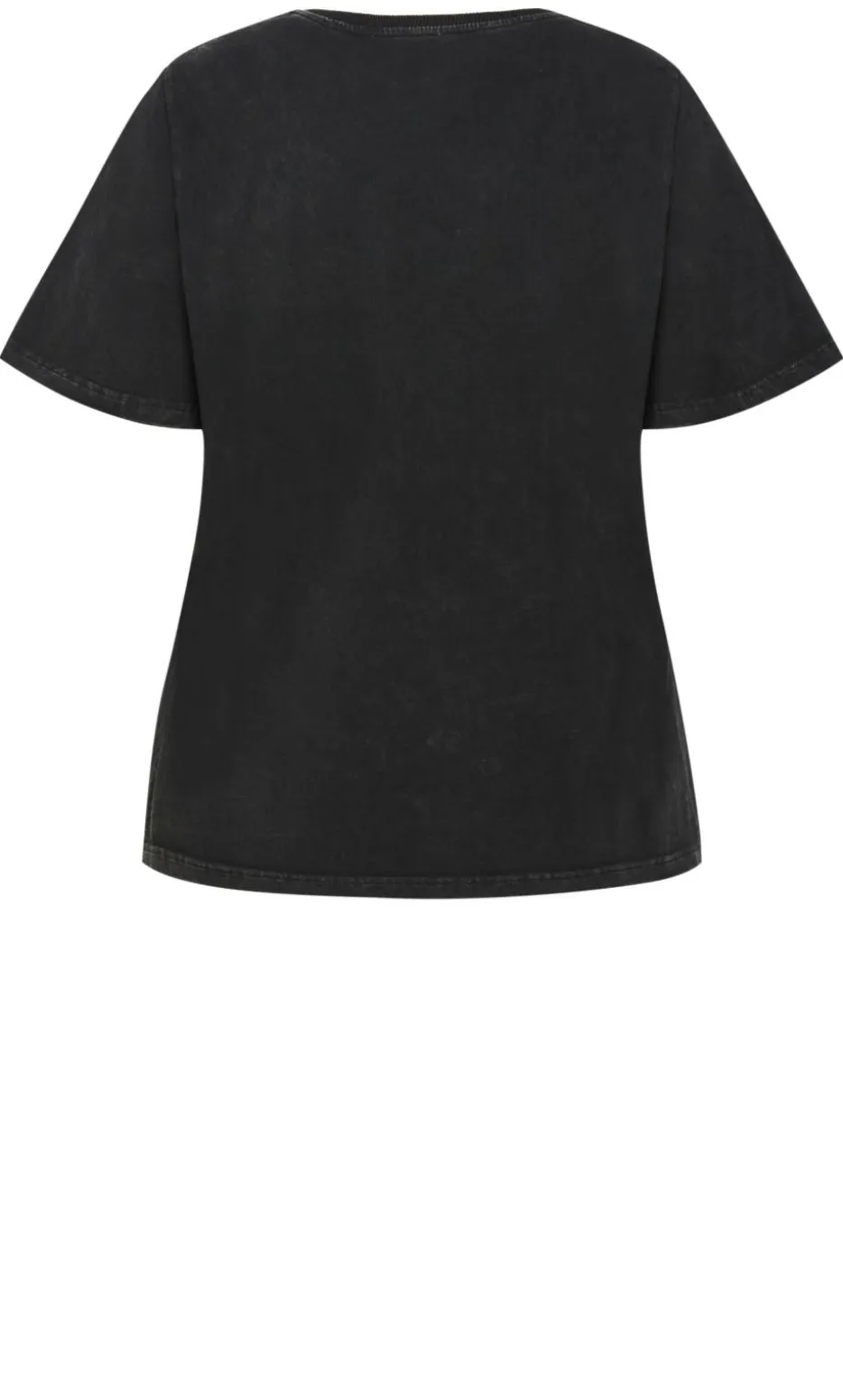 Vinyl Days Tee - black acid wash
