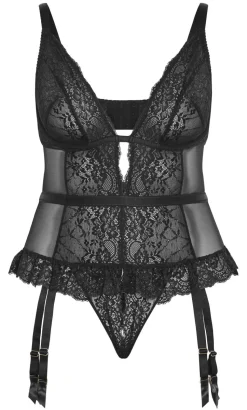 Viva Ouvert Bodysuit - black