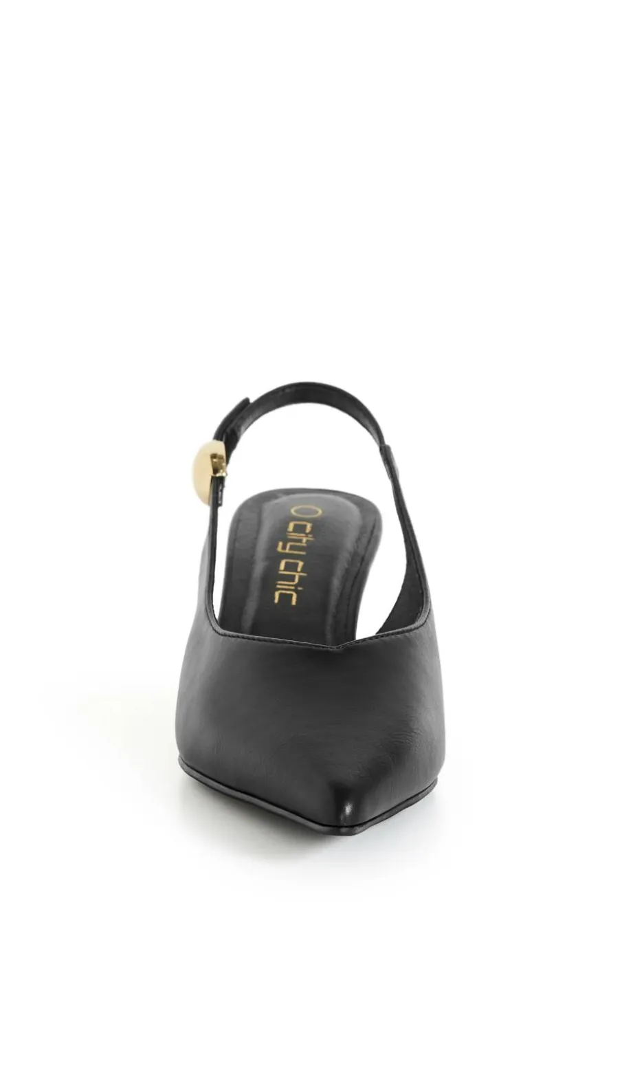 WIDE FIT Alina Slingback Heel - black