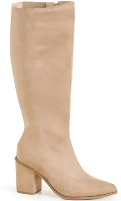 WIDE FIT Arizona Long Boot - taupe