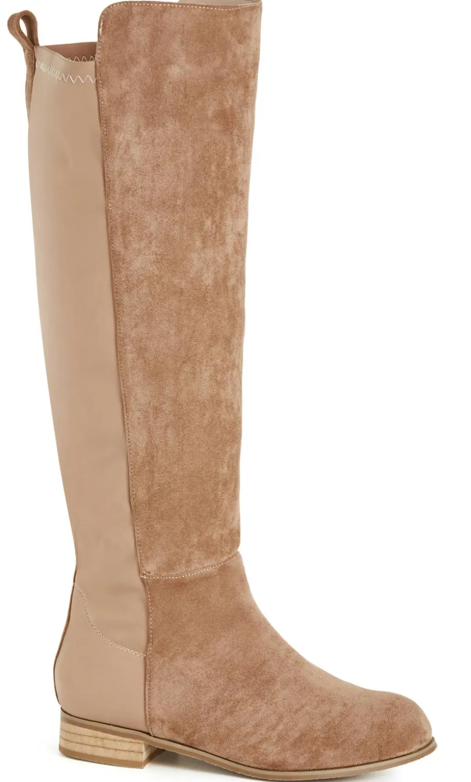 WIDE FIT Aurora Long Boot - taupe