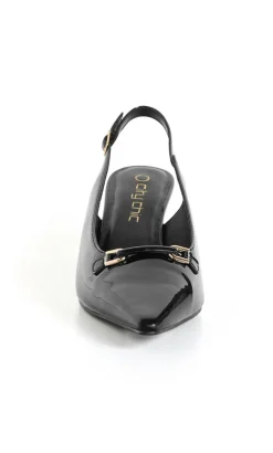 WIDE FIT Ayla Slingback Heel - black