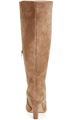 WIDE FIT Cassie Long Boot - taupe