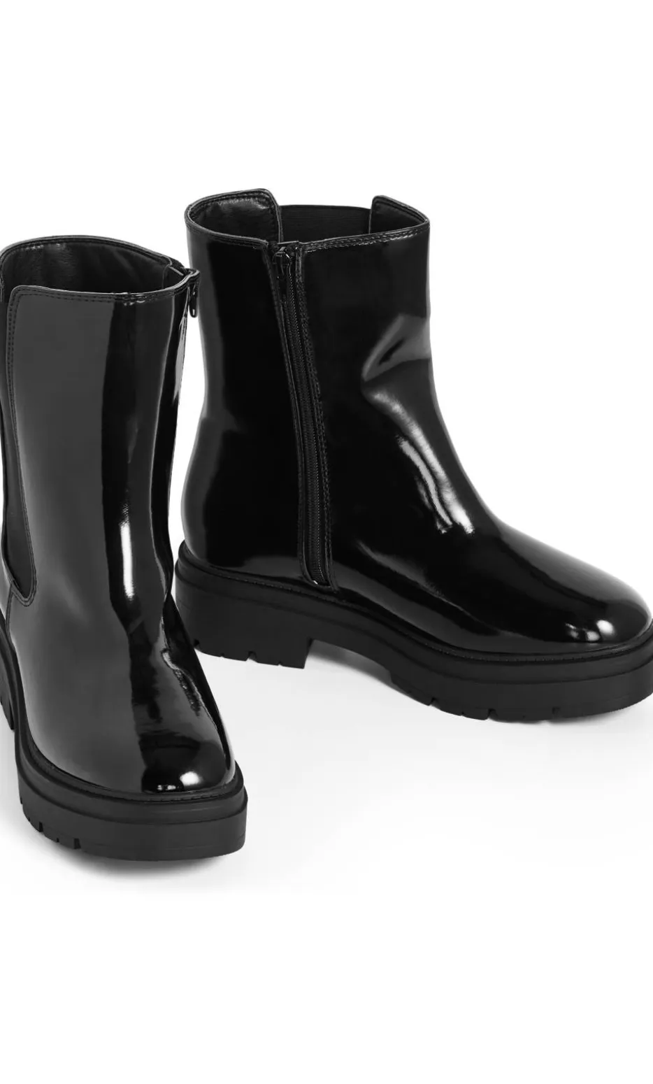 WIDE FIT Chelsea Ankle Boot - black
