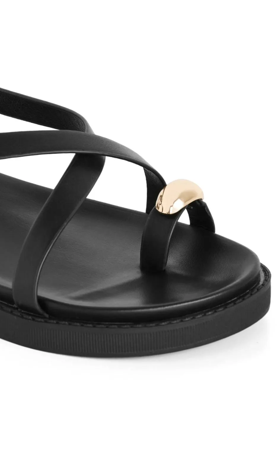 WIDE FIT Chloe Sandal - black