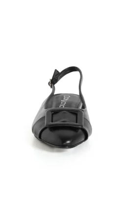 WIDE FIT Elise Slingback Flat - black