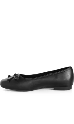WIDE FIT Ella Ballet Flat - black