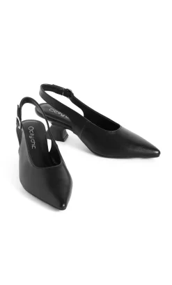 WIDE FIT Eve Slingback Heel - black