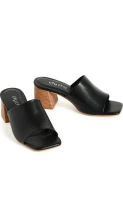 WIDE FIT Hazel Heel - black