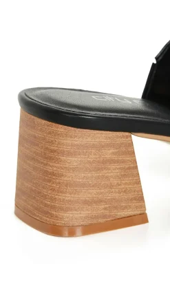 WIDE FIT Hazel Heel - black