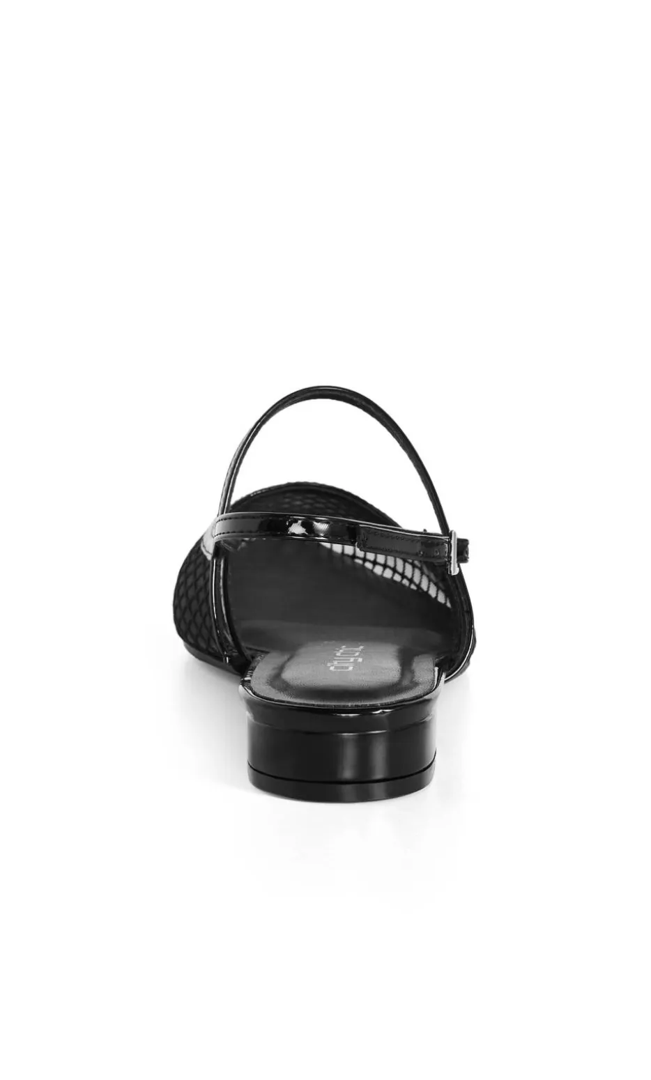 WIDE FIT Lily Mesh Flat - black