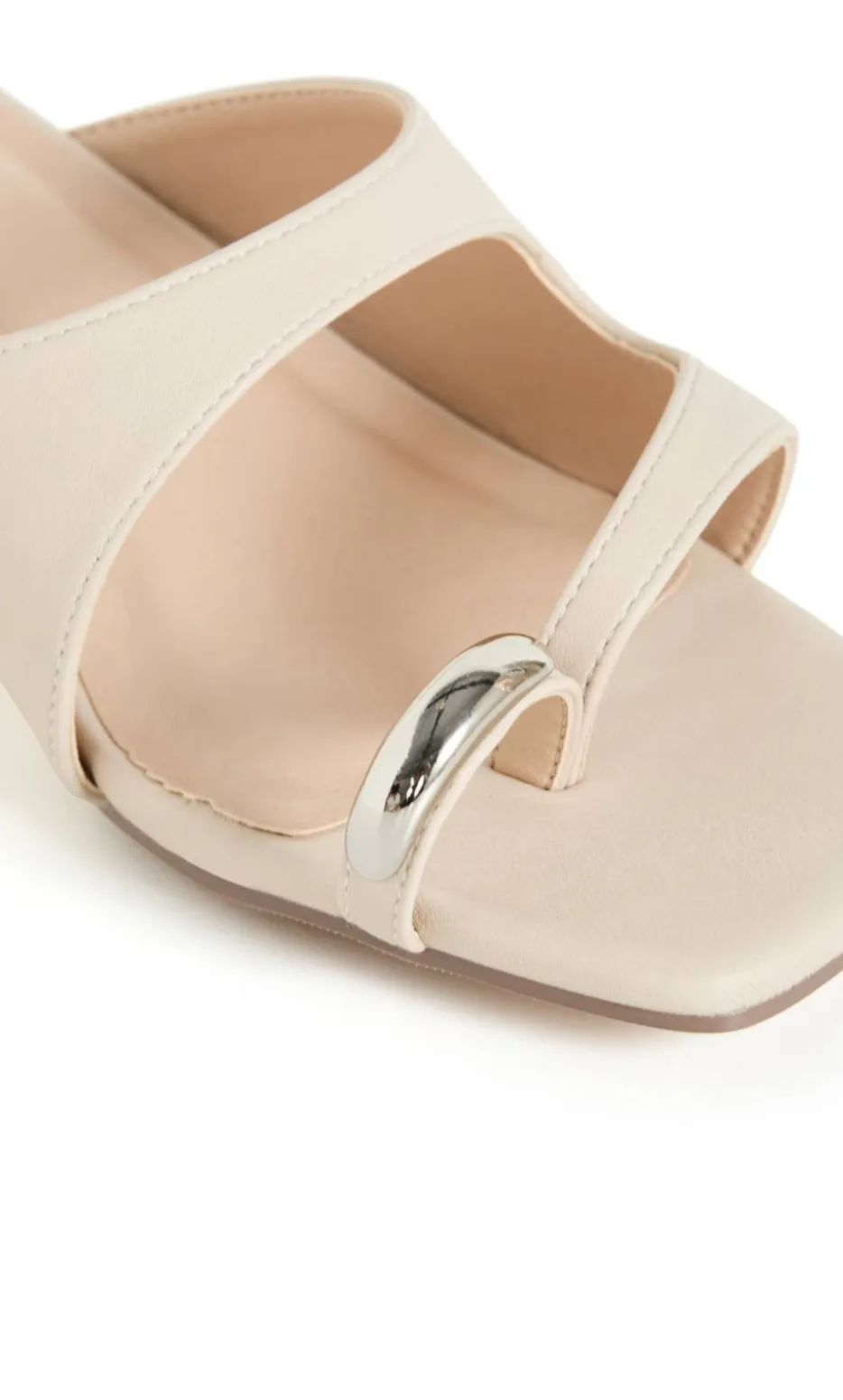 WIDE FIT Muse Heel - stone