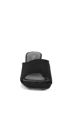 WIDE FIT Nyla Mule - black