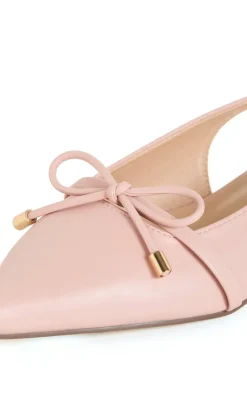 WIDE FIT Piper Slingback Flat - soft pink