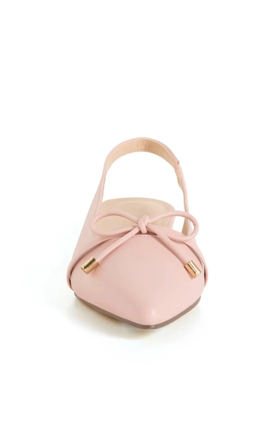 WIDE FIT Piper Slingback Flat - soft pink