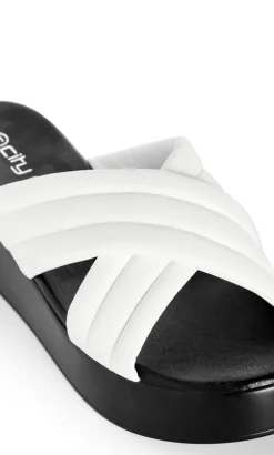 WIDE FIT Prairie Flatform - white