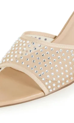 WIDE FIT Raya Mule - almond