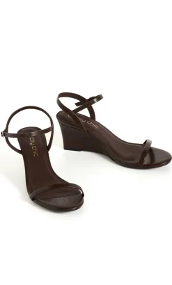 WIDE FIT Rhea Wedge Heel - espresso