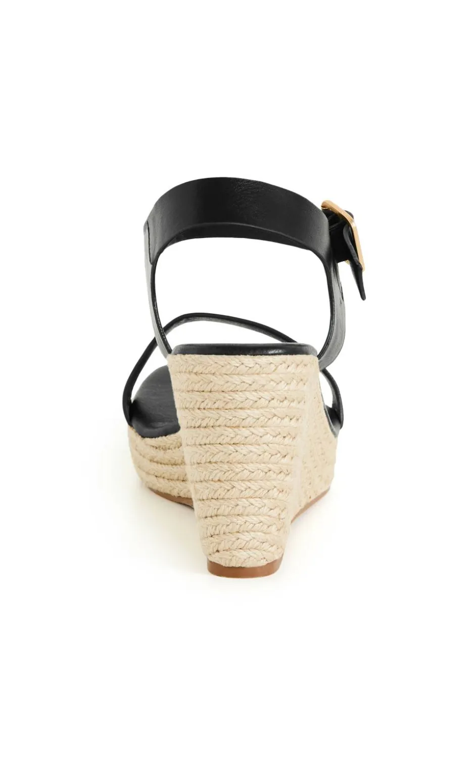 WIDE FIT Sarah Wedge - black