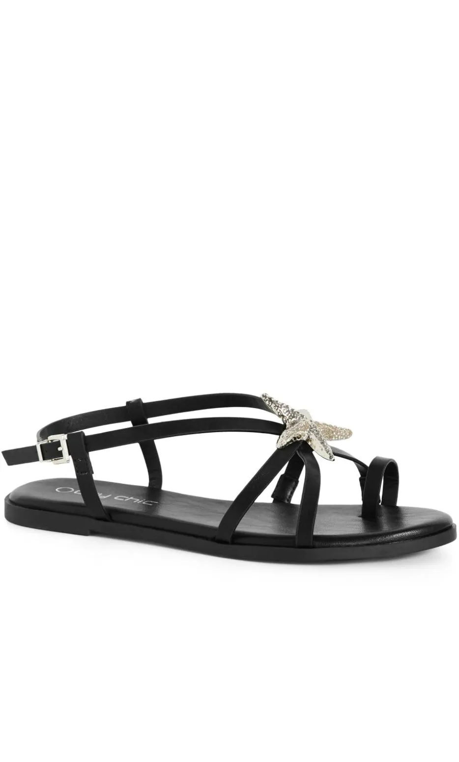 WIDE FIT Sienna Sandal - black