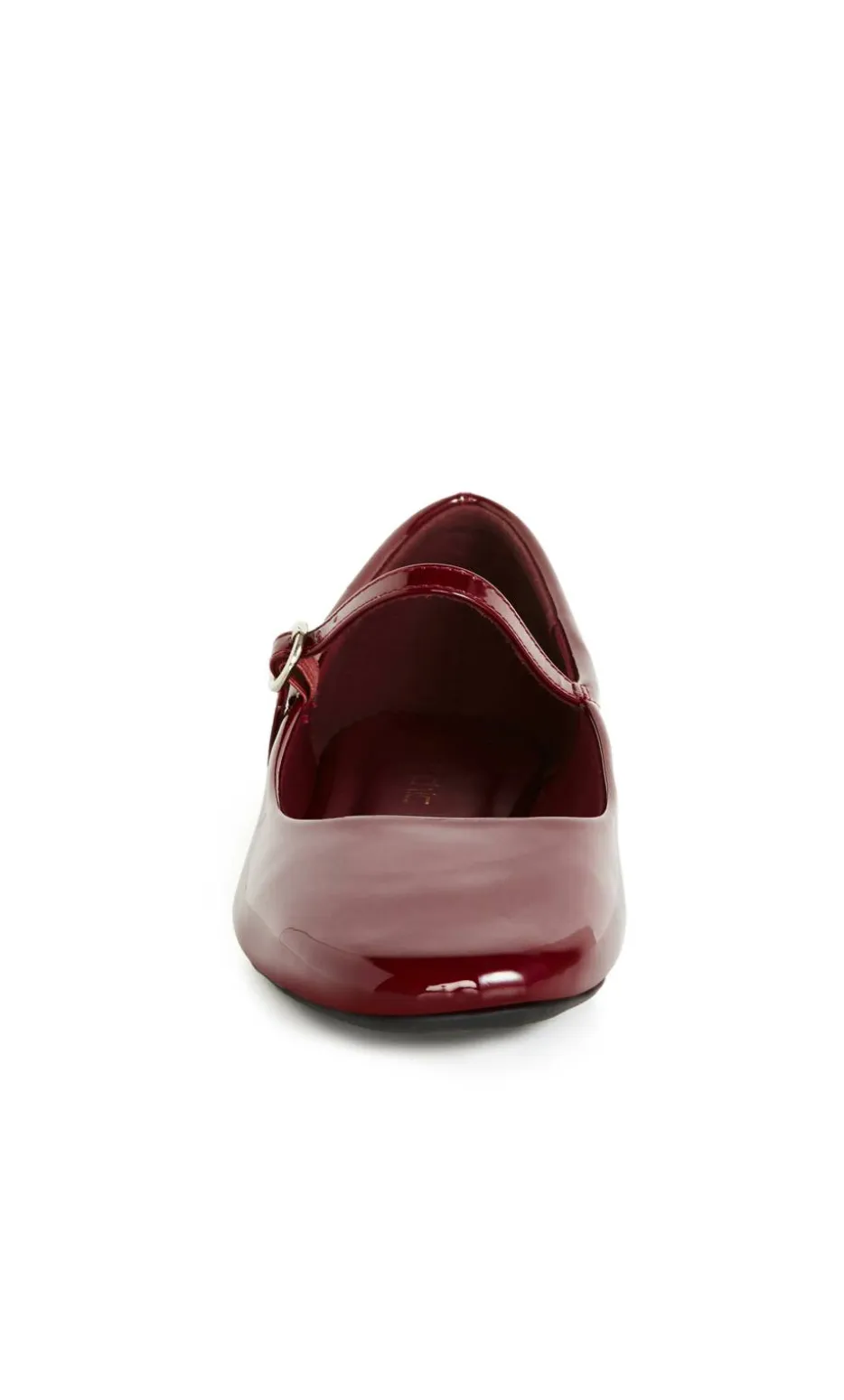 WIDE FIT Sofia Ballerina Flat - burgundy