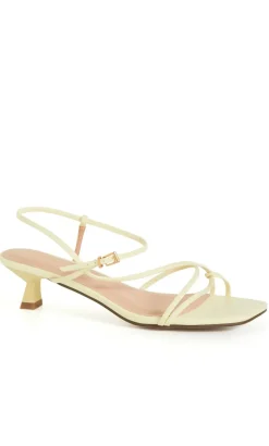 WIDE FIT Stacie Heel - lemon