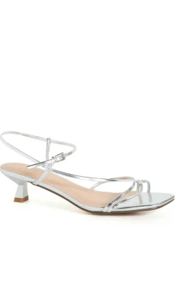 WIDE FIT Stacie Heel - silver