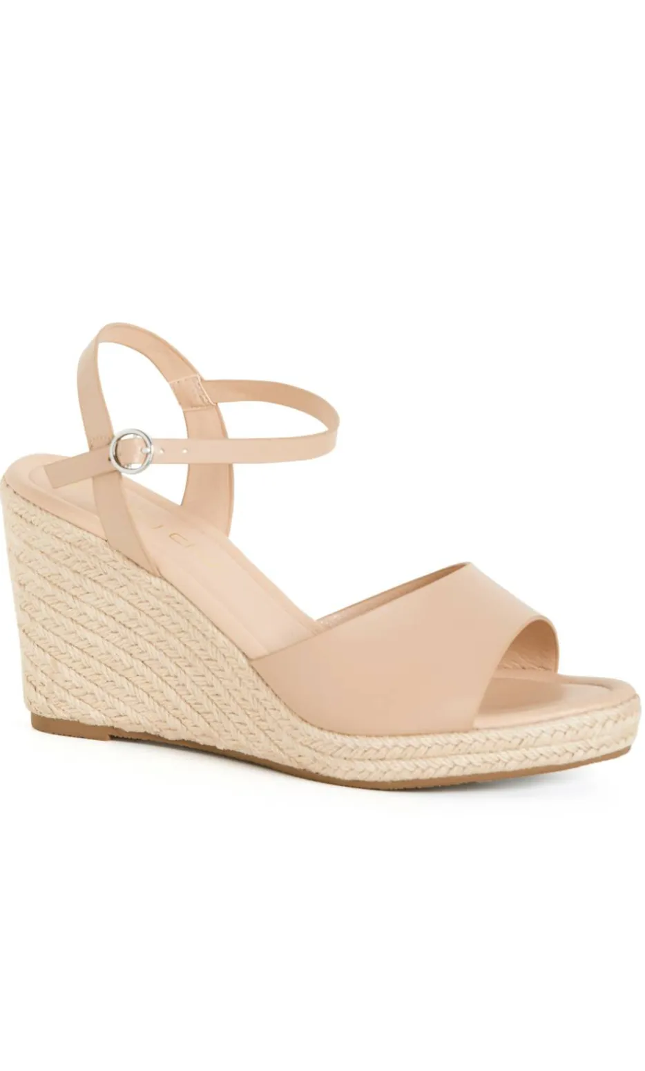 WIDE FIT Suki Wedge - nude
