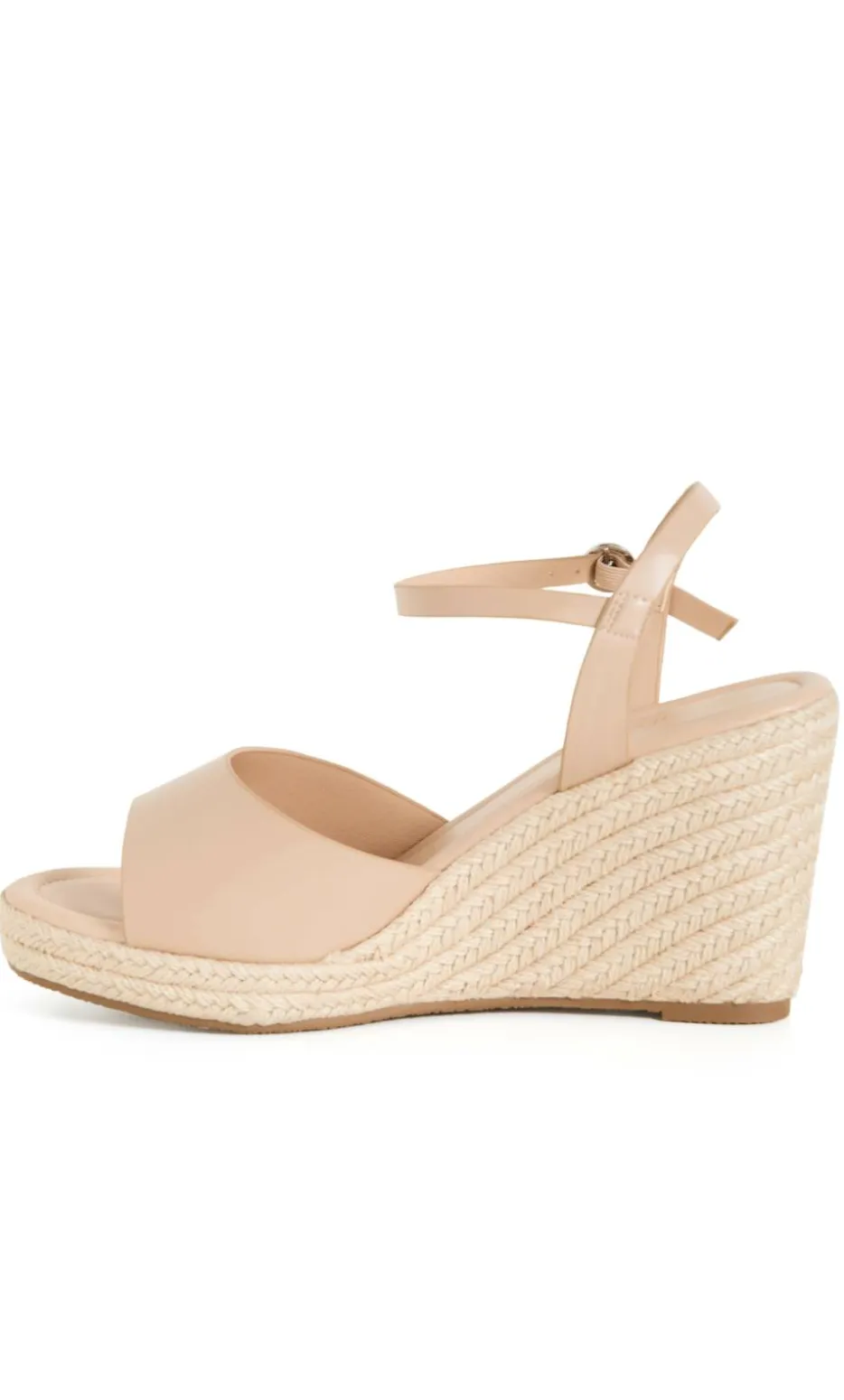 WIDE FIT Suki Wedge - nude