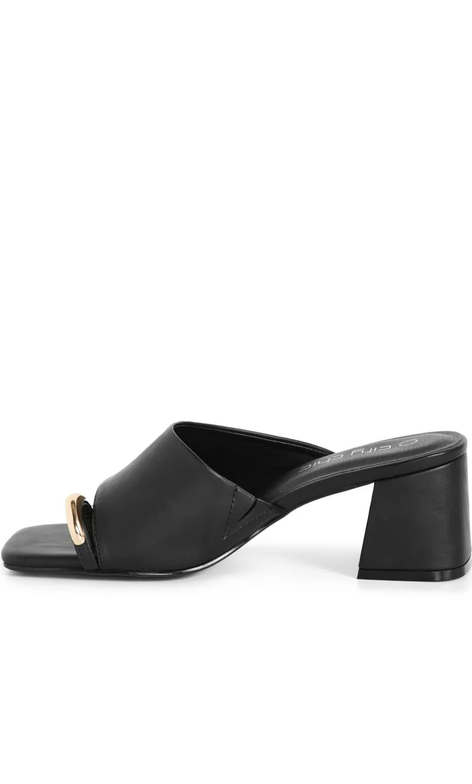 WIDE FIT Tatum Heel - black