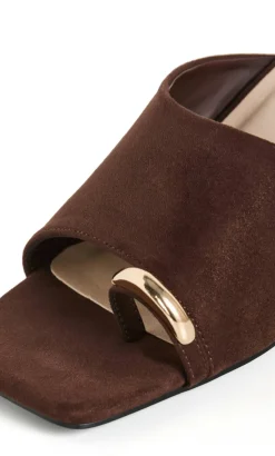 WIDE FIT Tatum Heel - chocolate