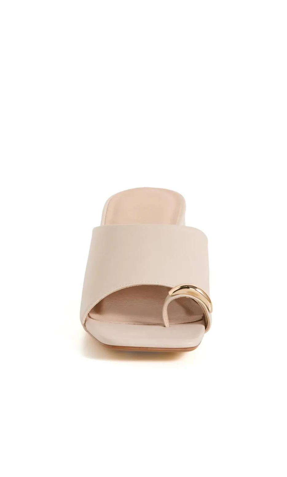 WIDE FIT Tatum Heel - stone