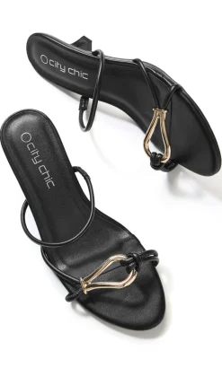 WIDE FIT Tiana Knot Mule