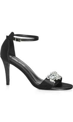 WIDE FIT Totally Glam Heel - black