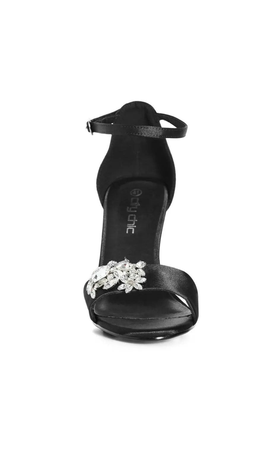 WIDE FIT Totally Glam Heel - black