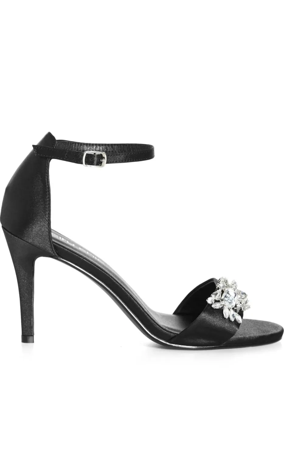 WIDE FIT Totally Glam Heel - black
