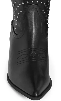 WIDE FIT Western Edge Boot - black