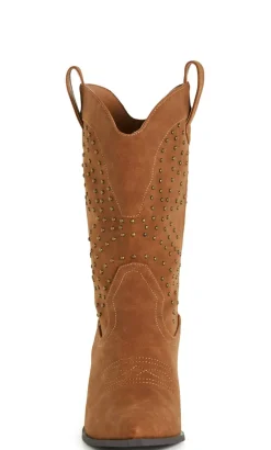 WIDE FIT Western Edge Boot - tan