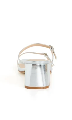 WIDE FIT Yazmine Heel - silver