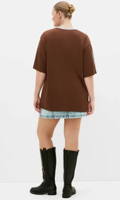Wild Pegasus Cotton Tee - chocolate