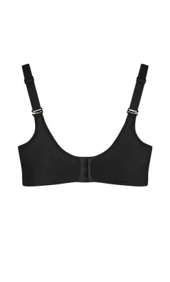 Wireless Maternity Bra - black