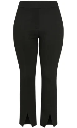 Wynter Tapered Ponte Pant - black