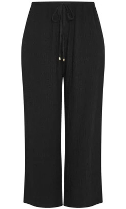 Zoie Wide Leg Pant - black