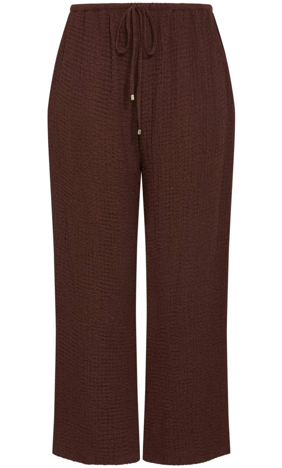 Zoie Wide Leg Pant - chocolate